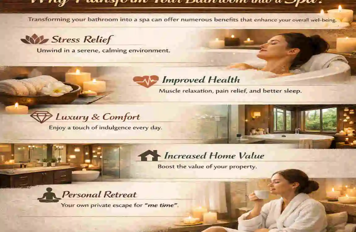 how to create a spa like bathroom at home