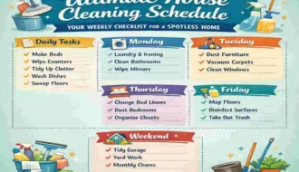 House Cleaning Schedule