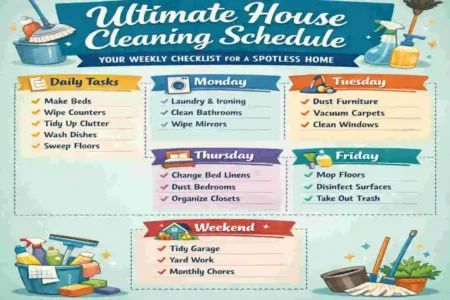 House Cleaning Schedule