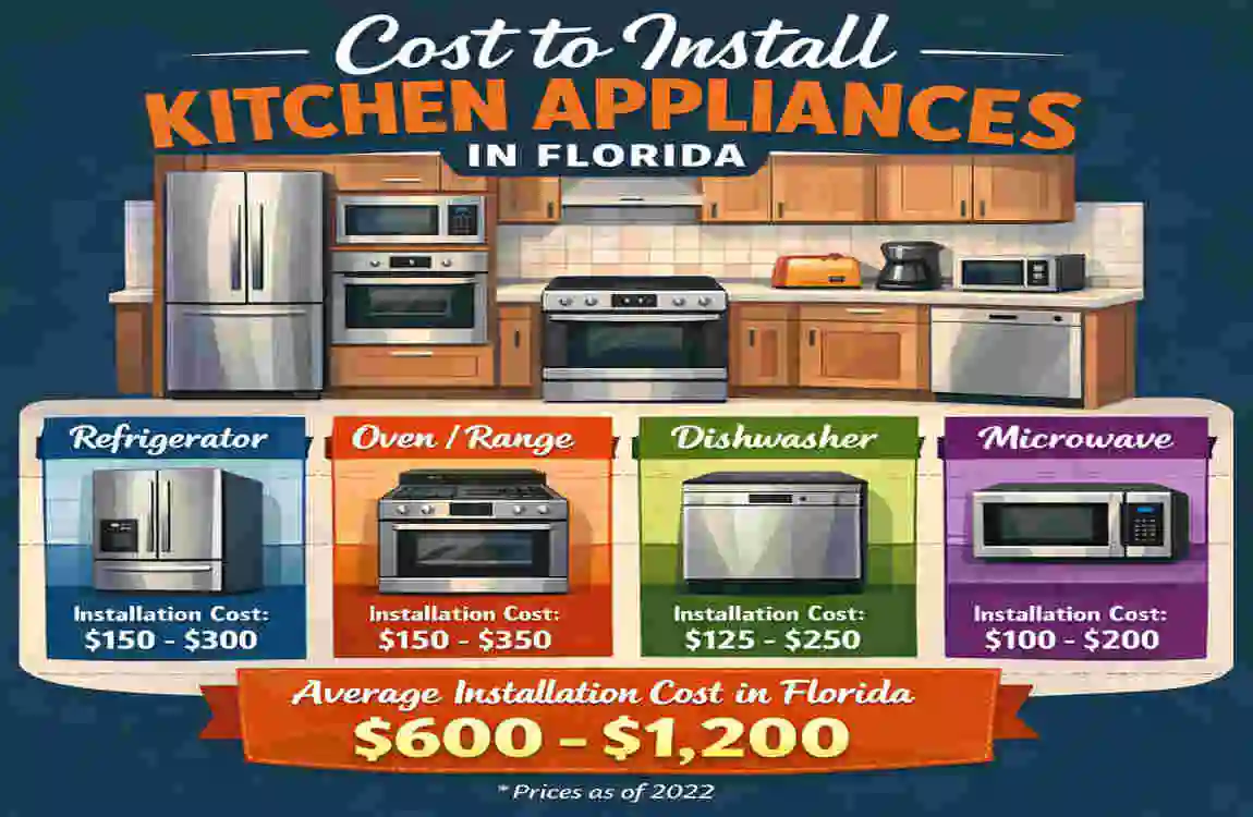 Costs to Install Kitchen Appliances in Florida