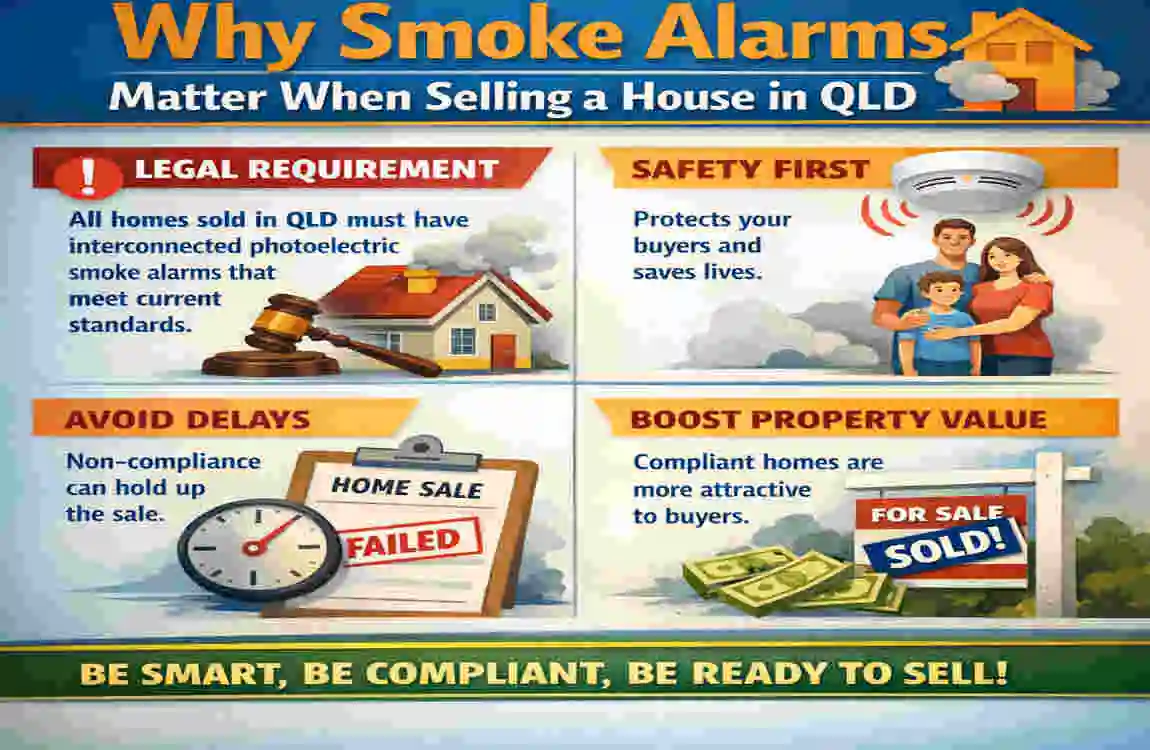 Smoke Alarms When Selling House QLD