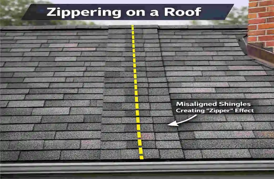 What Is Roof Zippering