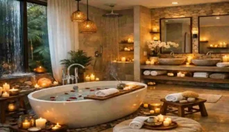 how to create a spa like bathroom at home