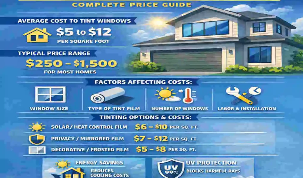 House Window Tinting Costs