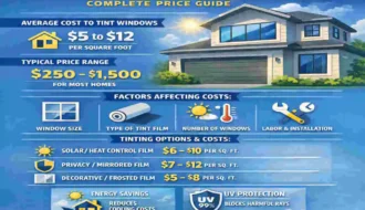 House Window Tinting Costs