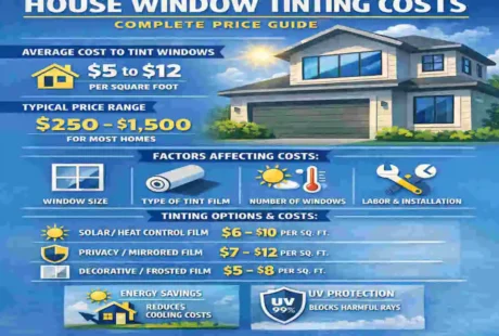 House Window Tinting Costs