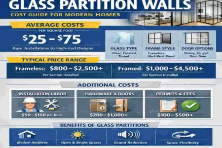 Glass Partition Walls Cost