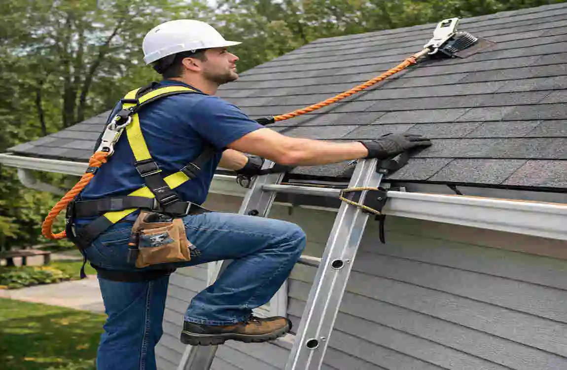 How to Climb Your House Roof Safely