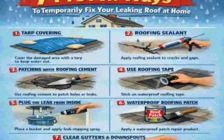 emporarily Fix Your Leaking Roof at Home