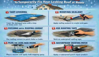 emporarily Fix Your Leaking Roof at Home