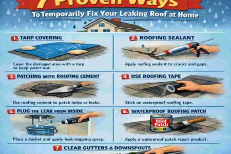 emporarily Fix Your Leaking Roof at Home