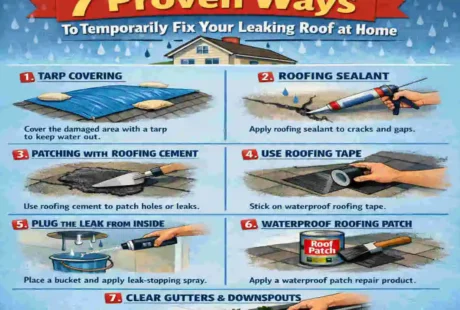 emporarily Fix Your Leaking Roof at Home