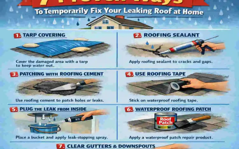 emporarily Fix Your Leaking Roof at Home