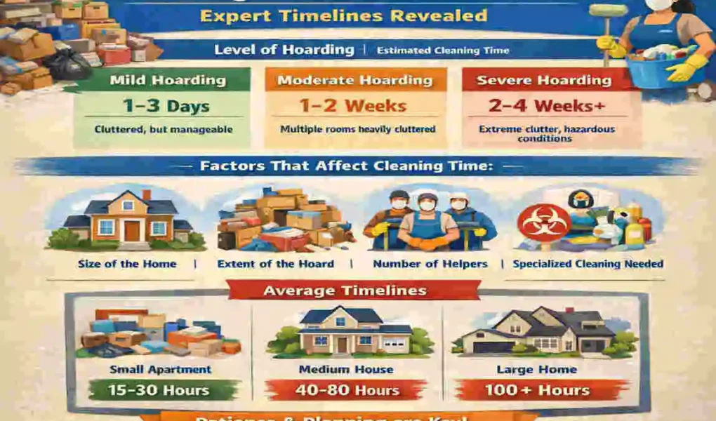 How Long to Clean a Hoarder's House