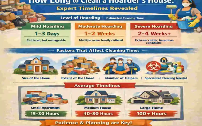 How Long to Clean a Hoarder's House