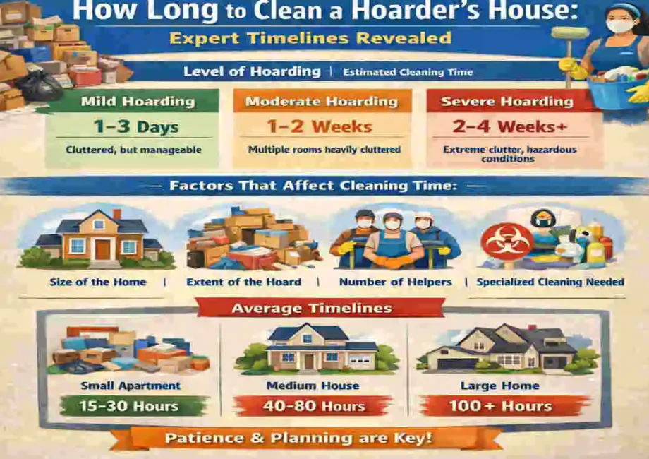 How Long to Clean a Hoarder's House