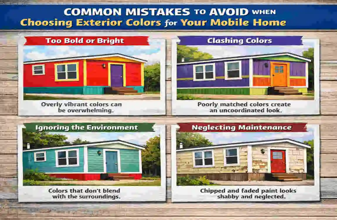 mobile home outside colors