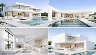 White Modern Homes