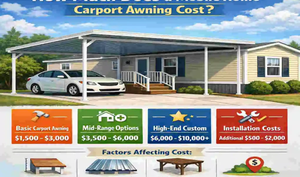 Mobile Home Carport Awning