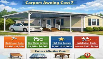 Mobile Home Carport Awning