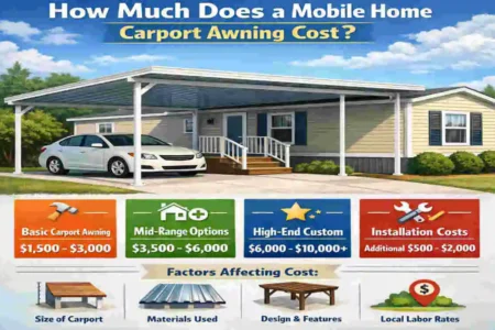 Mobile Home Carport Awning