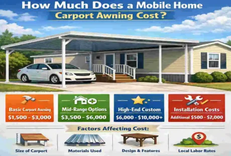 Mobile Home Carport Awning