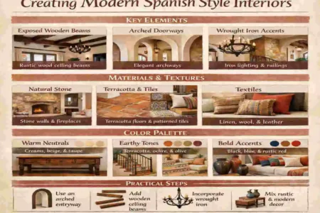 Modern Spanish Style Home Interiors