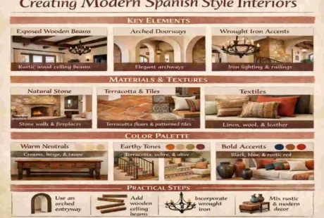 Modern Spanish Style Home Interiors