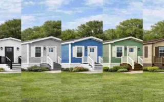 mobile home outside colors