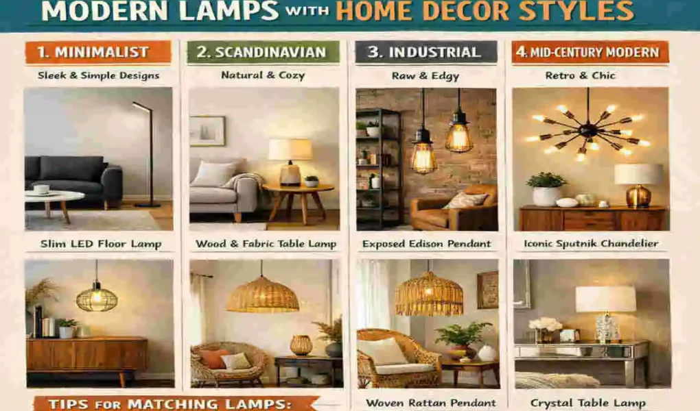 modern home decoration lamp matching styles guide