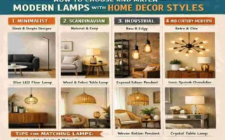 modern home decoration lamp matching styles guide