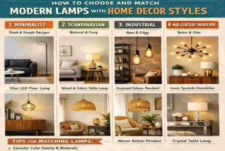 modern home decoration lamp matching styles guide