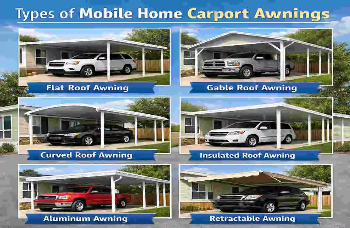 Mobile Home Carport Awning