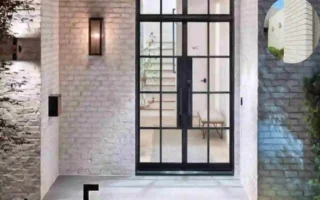 Modern White Brick Homes