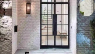 Modern White Brick Homes