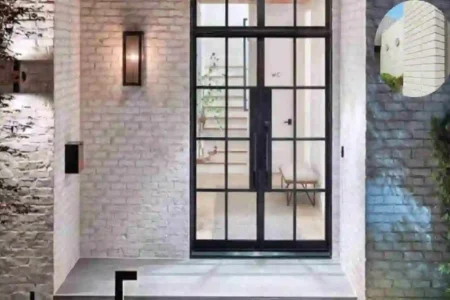 Modern White Brick Homes
