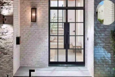 Modern White Brick Homes