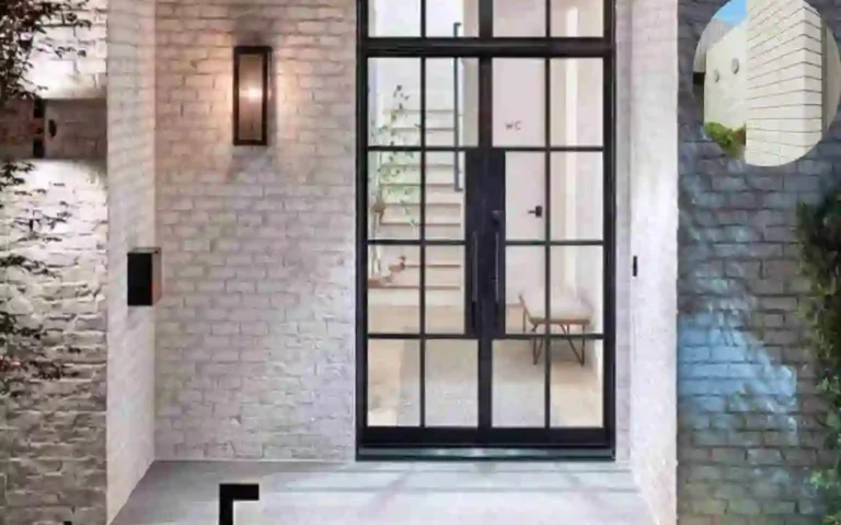 Modern White Brick Homes