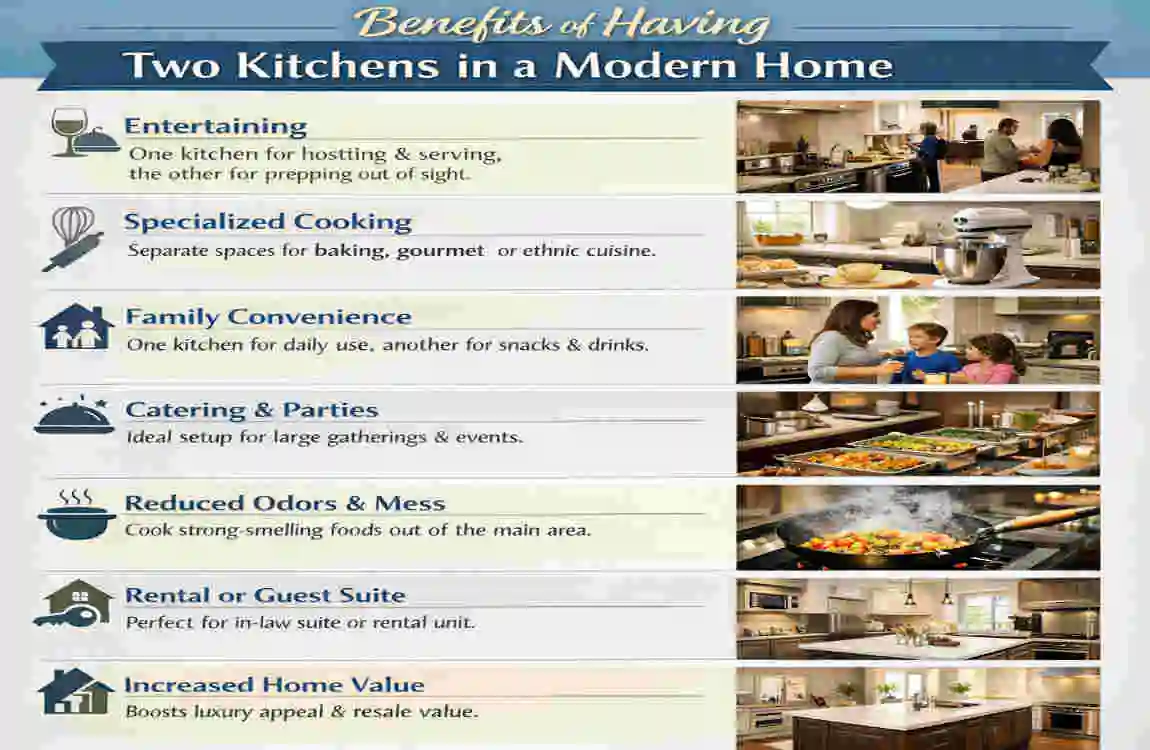 can i have 2 kitchens in one house
