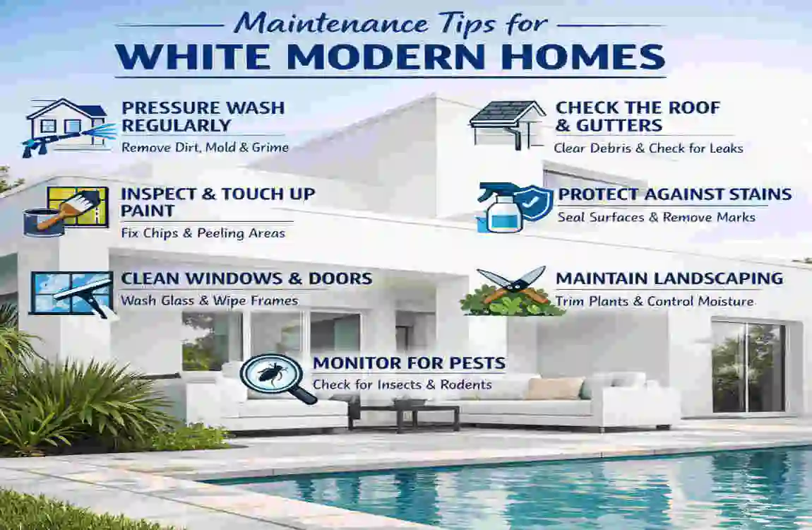 White Modern Homes