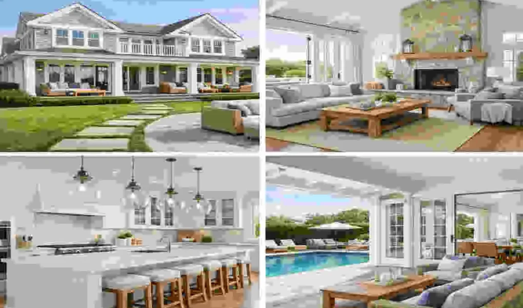 modern hamptons homes