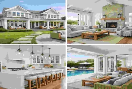 modern hamptons homes