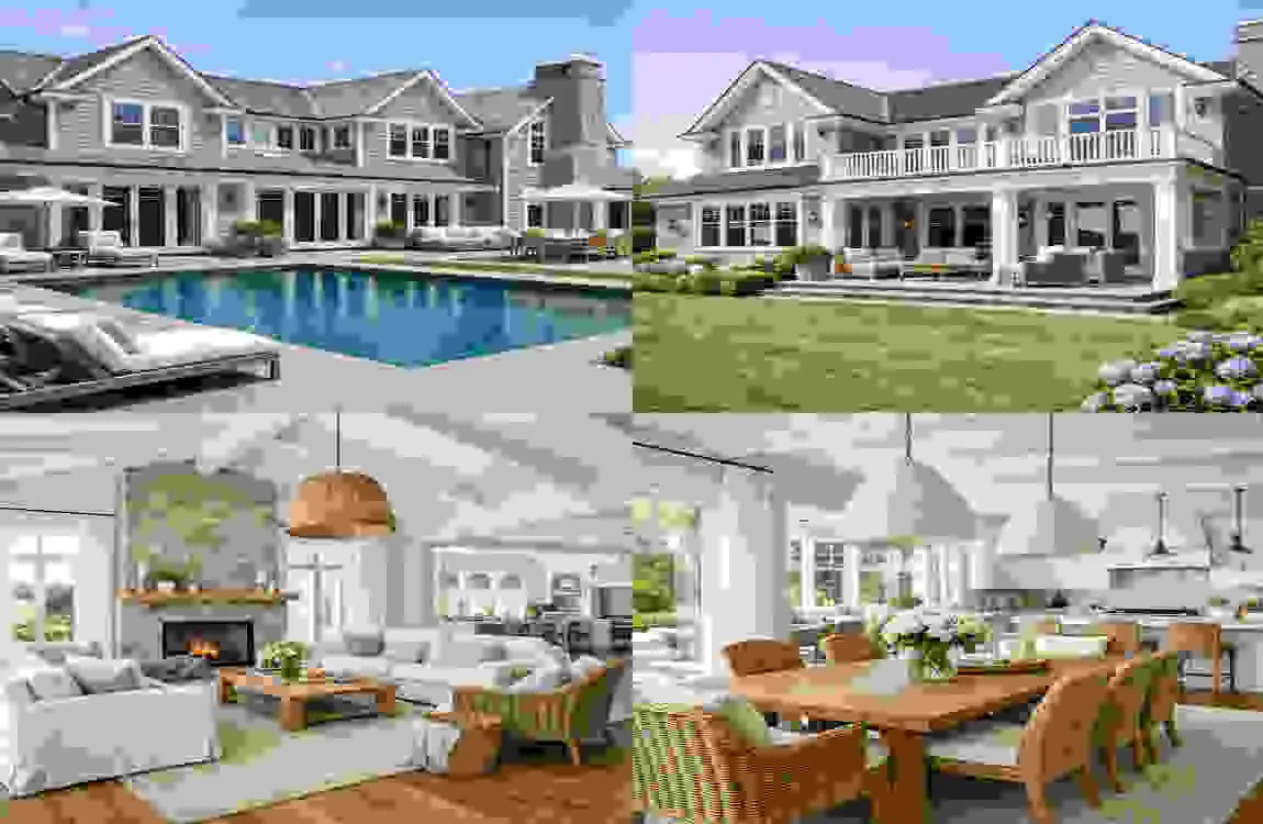 modern hamptons homes