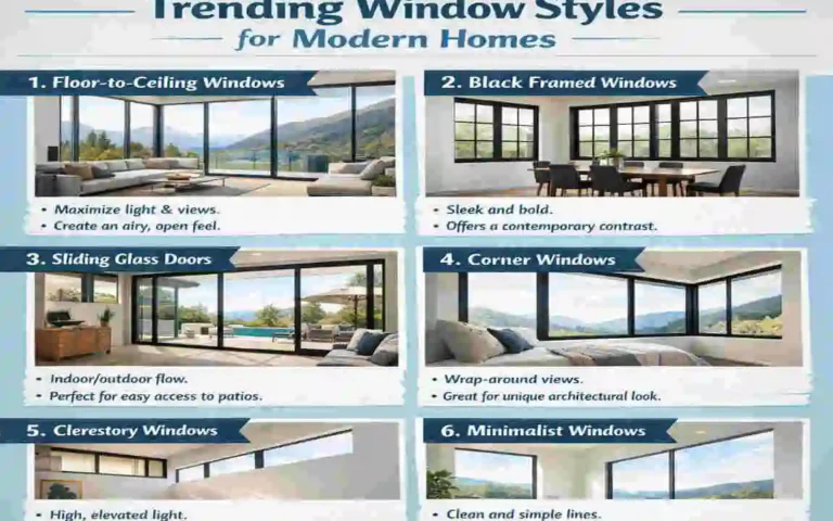 trending window styles for modern homes
