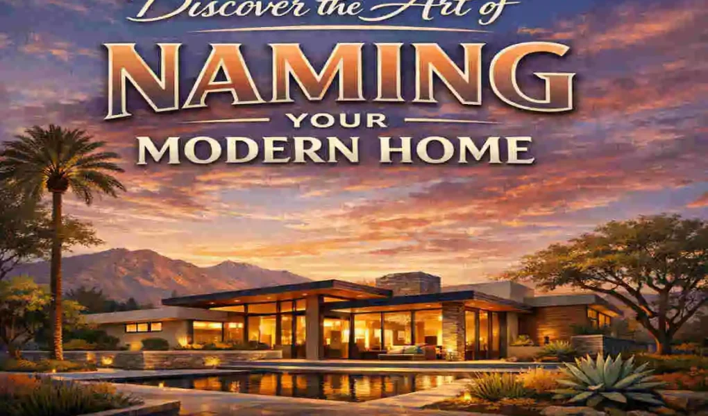 Modern Home Names
