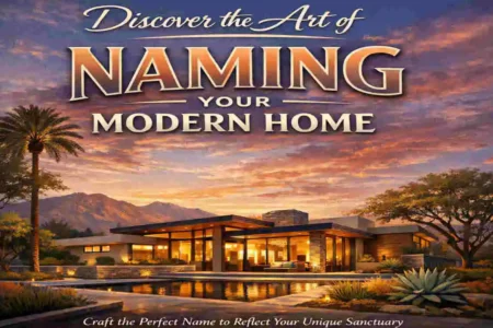Modern Home Names