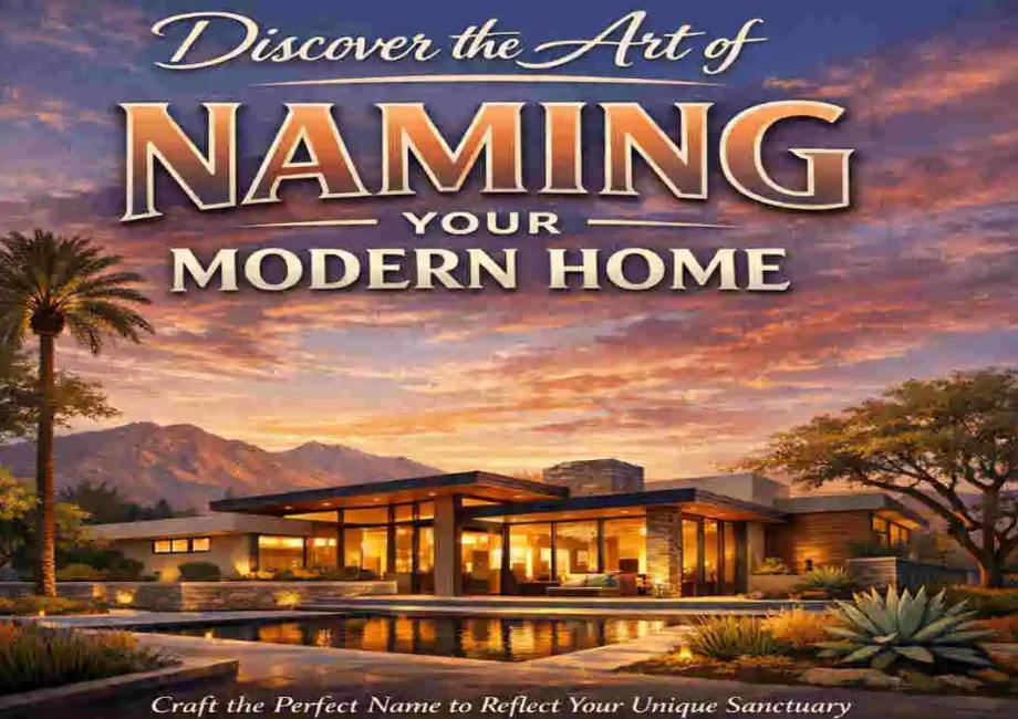 Modern Home Names