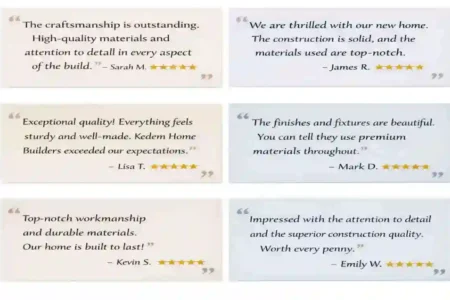 kedem home builders reviews