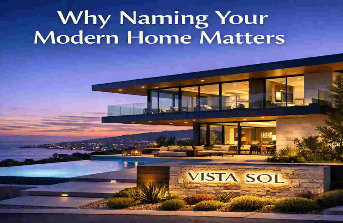 Modern Home Names