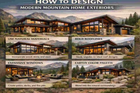 Modern Mountain Home Exteriors